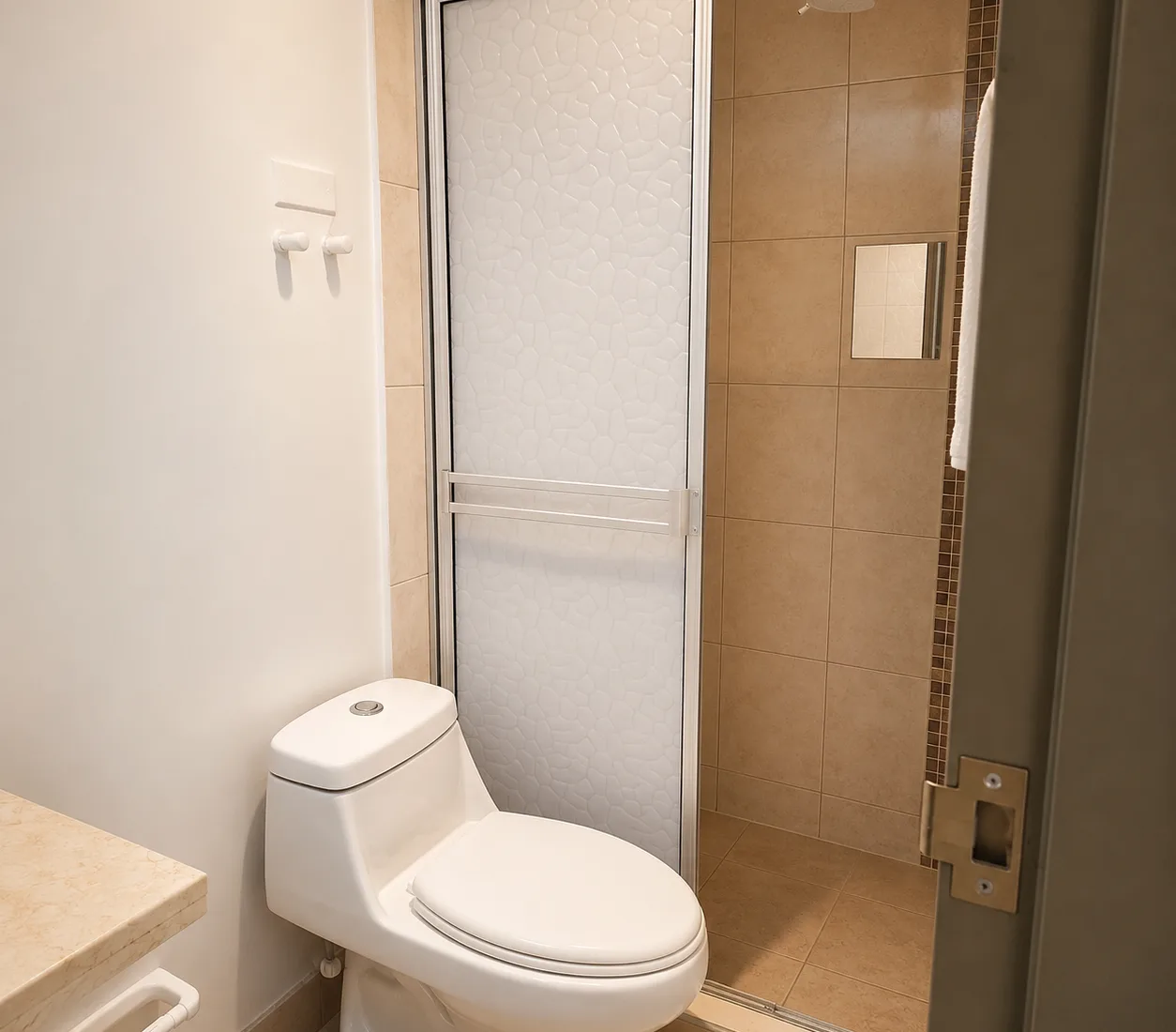 HABITACION CON BAÑO PERCALES APARTAHOTEL
