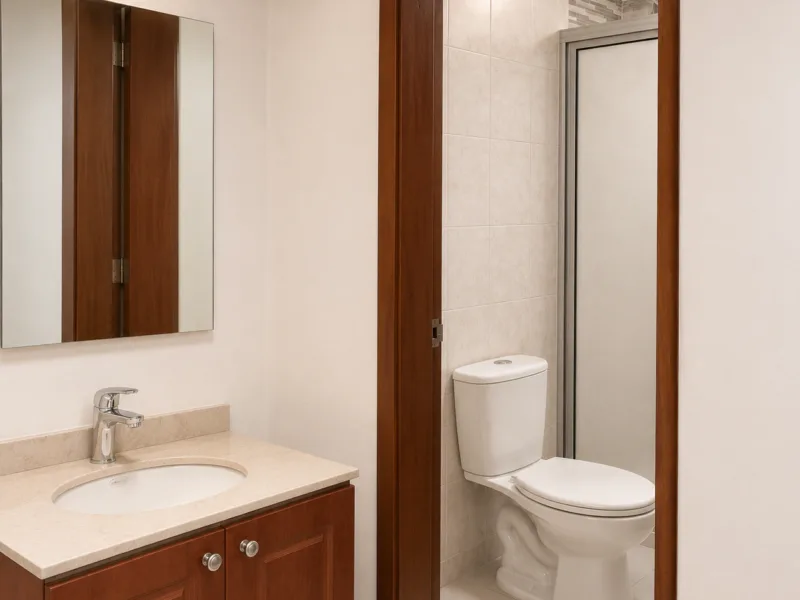 HABITACION SENCILLA BAÑO PRIBADO PERCALES APARTAHOTEL
