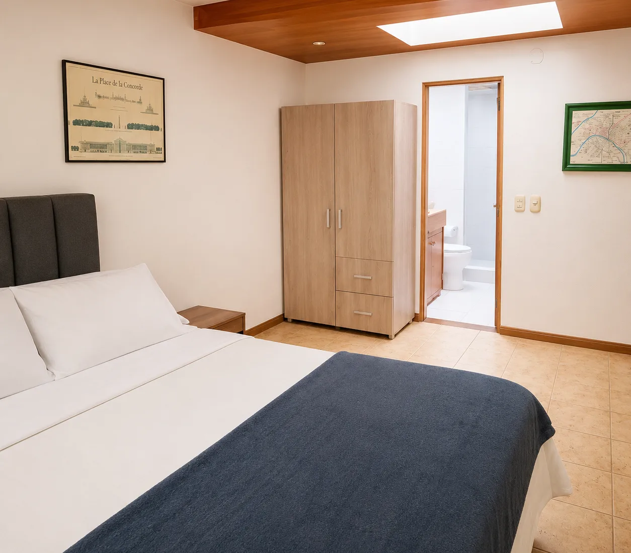 PENHAUSES HABITACION  CON BAÑO PERCALES APARTAHOTEL