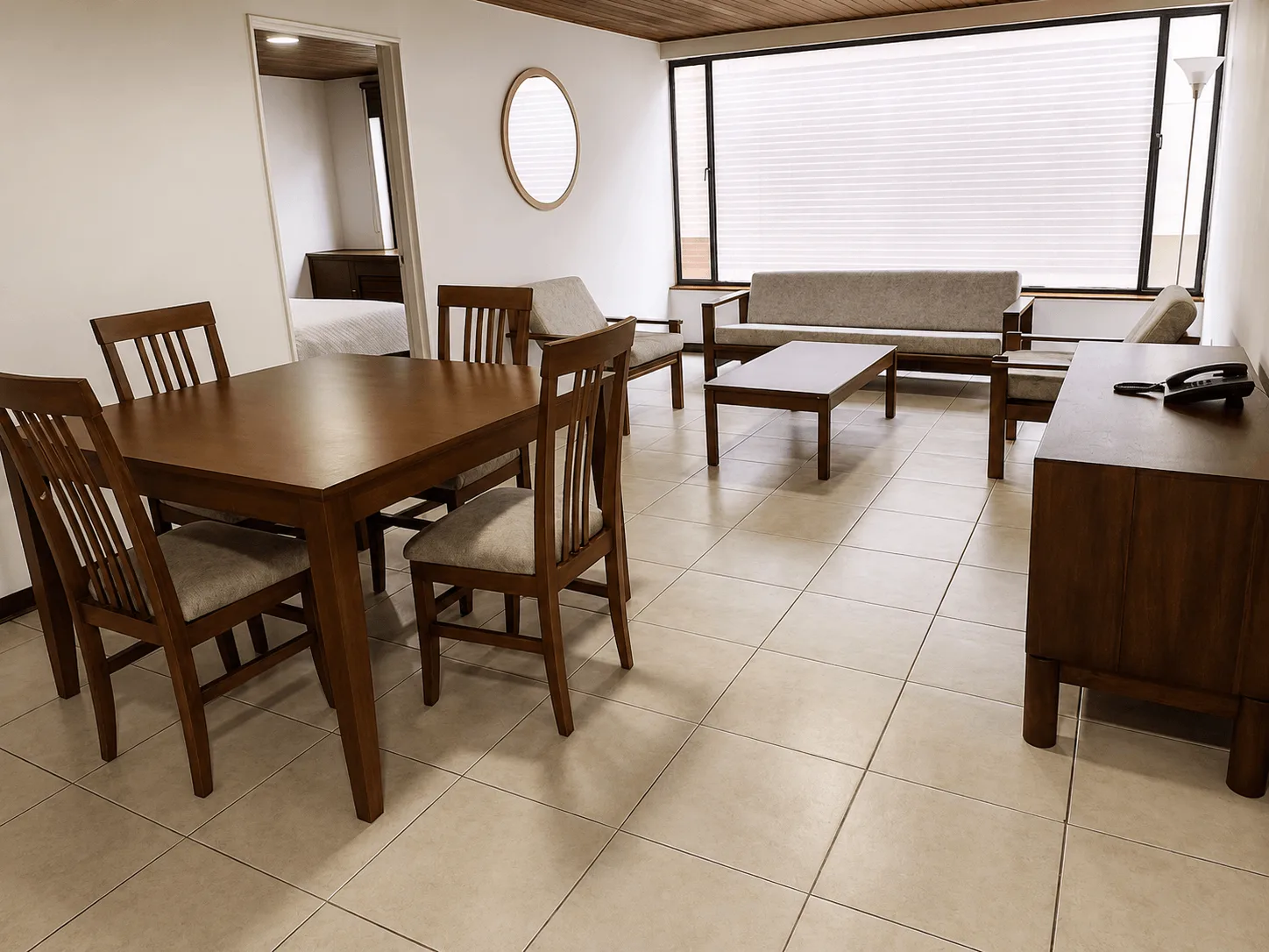 PERCALES APARTAHOTEL APARTAMENTO 308 SALA COMEDOR