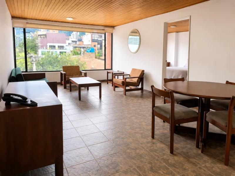 Percales Sala  comedor  de  habitación  sencilla  de  72  metros  cuadrados